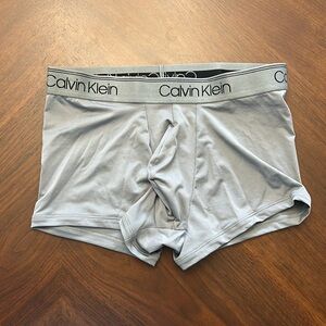 Calvin Klein small gray boxer brief / trunk